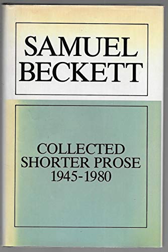 Collected Shorter Prose 0714540277 Book Cover
