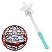 Produktbild Rantoloys Flynova Pro Flying Ball Bumerang Spinner Dynamische RGB-Leuchten mit Magic Stick Control (Roter Ball + Magic Stick)