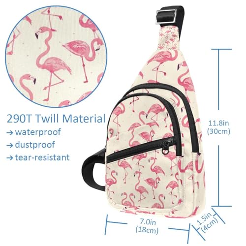Mochila cruzada con correa ajustable que soluciona el espacio al correr 4