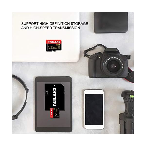 512GB Micro SD Card High Speed Class 10 mit kostenlosem SD Adapter, entwickelt für Android Smartphones, Tablets und… – Bild 9