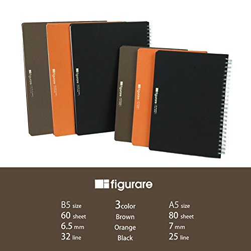 Notebook A5 Apika orange compact pour vos notes de réunion et bureau au quotidien