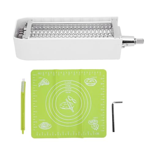 Naroote Accesorio para Ablandador de Carne para Batidoras de Pie Engranajes de Acero Inoxidable Apto para Lavavajillas Ajustable con Cubierta de Plástico Resistente para Carne de Res,