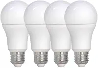 Kit de 4 Lâmpadas LED 9W 6500K Luz Branca Fria Soquete E27 para Iluminação Residencial e Economia de Energia