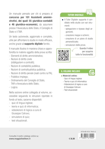 Concorso Avvocatura Dello Stato, Consiglio Di Stato, Tar 101 Assistenti Amministrativi. - 2
