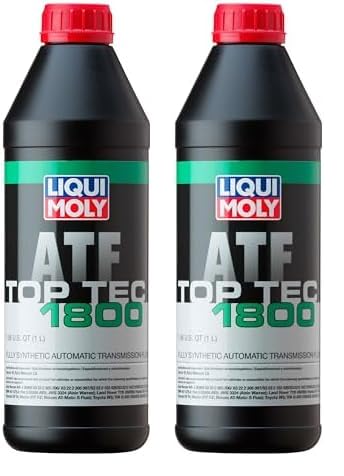 LIQUI MOLY Top Tec ATF 1800 | 1 L | Getriebeöl | Hydrauliköl | Art.-Nr.: 3687, farblos (Packung mit 2)
