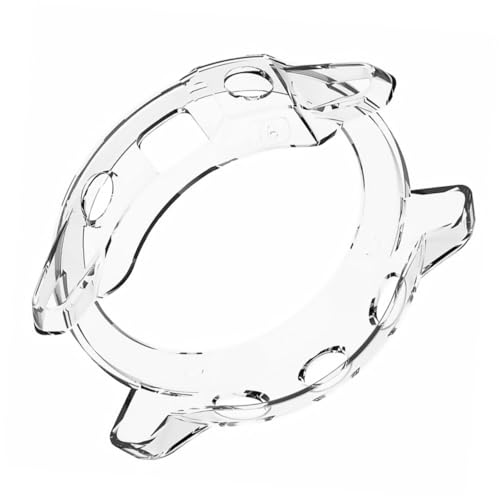 Housoutil Watch Accessories Mens Watch TPU Watch Cover Reloj Screen Cover for Watch Cases for Men Watch Case Clear 6X Cover Smartwatch for Men Frame Pro White Shell Intelligent