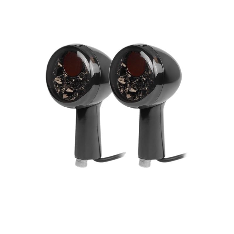 Feu stop arriere moto 12V avec clignotant integra pour Sportster XL 883 1200 en aluminium