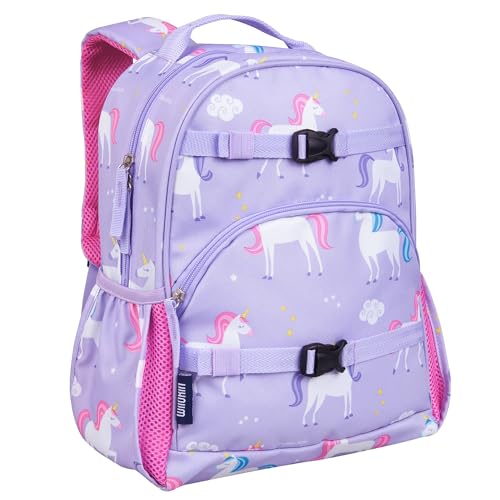 Image of Wildkin 15 inch Kids Backpack for School & Travel - Durable, Padded, Multiple Pockets, Boys & Girls Ages 5-10