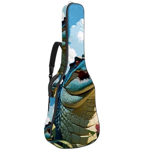 Sac pour guitare avec plusieurs poches pour ranger vos partitions