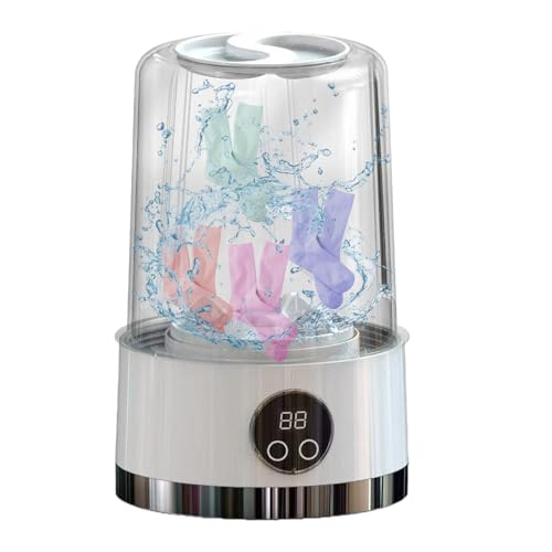 ポータブル洗濯機 - トラベルサイズの洗濯機 | ミニポータブルUSB洗濯機 | シンク洗浄機 超音波洗浄機 | ポータブルウォッシングマシン | 寮用多機能洗濯機