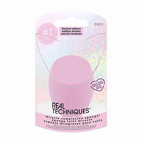 Real Techniques Miracle-Teint-Schwamm, limitierte Auflage Pastell-Regenbogen, 1 Stück
