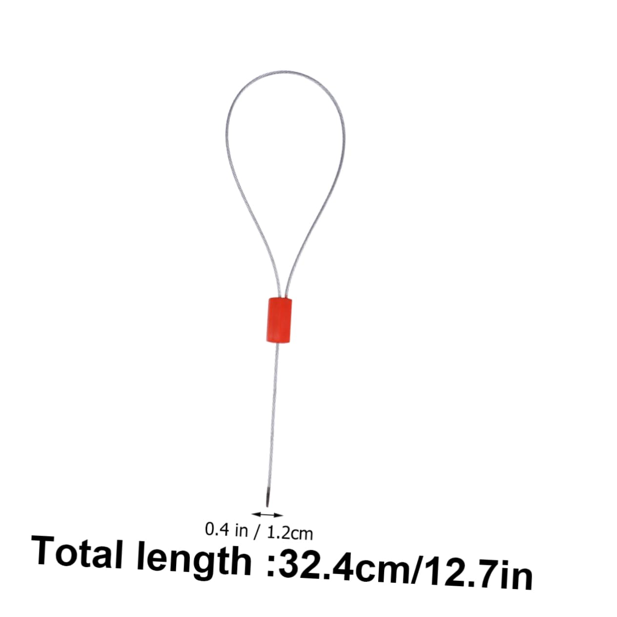 KICHOUSE Professional Logistics Seal Tool 50pcs 30cm Cable Wire Seal High Safety Random Color