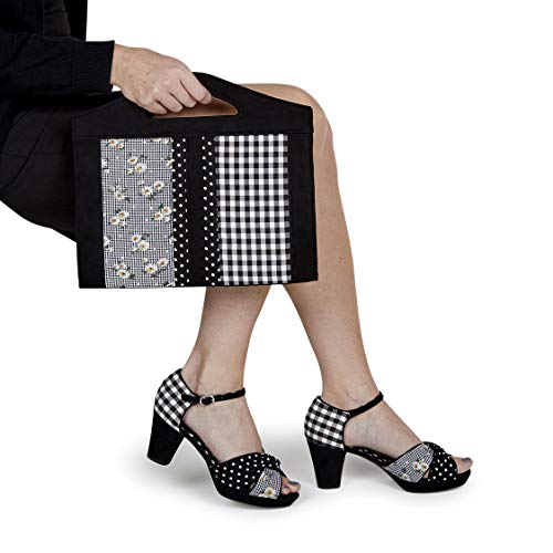 Sac de jour Limoges Ruby Shoo noir parfait pour le bureau - 2