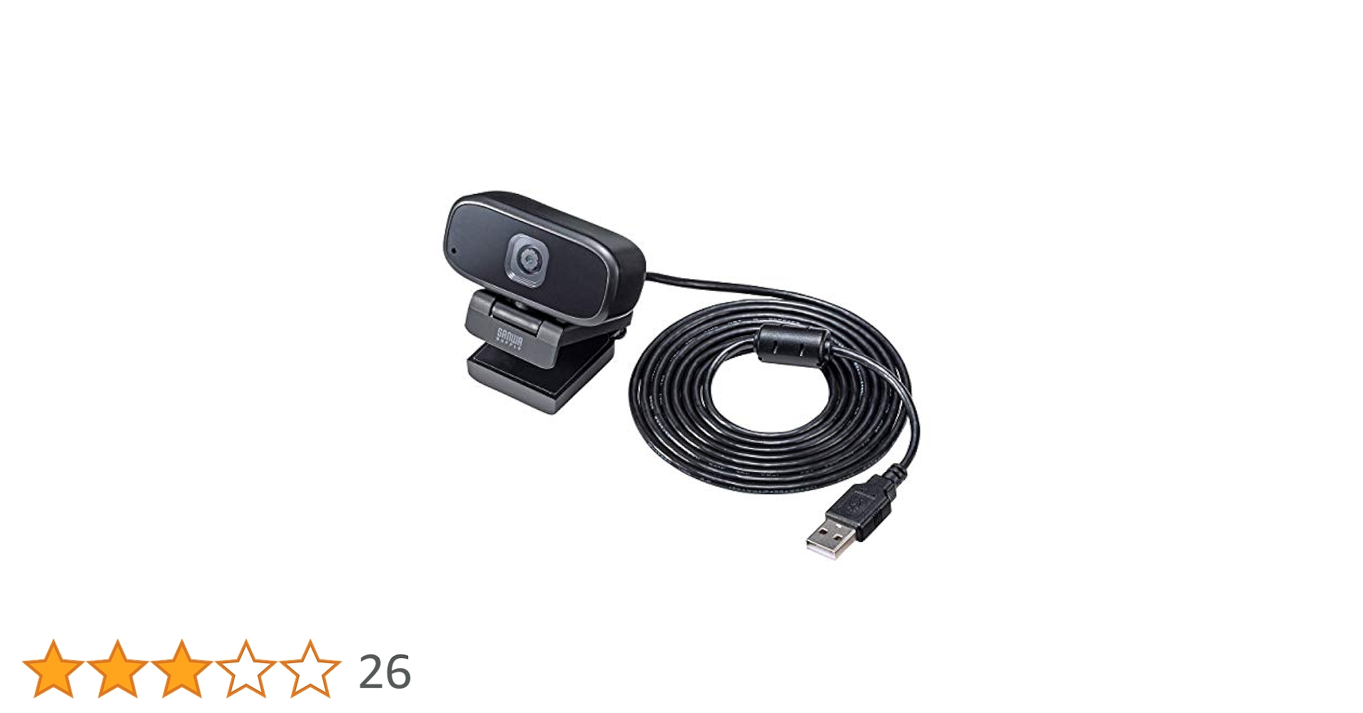 Amazon.co.jp: サンワサプライ(Sanwa Supply) WEBカメラ USB A