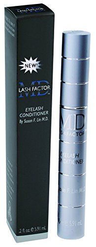 MD Lash Factor Eyelash Growth Serum| Enhances Your Natural Lashes For A Fuller, Longer & Denser Look | Eye Lash Enhancer for Women | 0.1 Fl Oz - 3 Month Supply