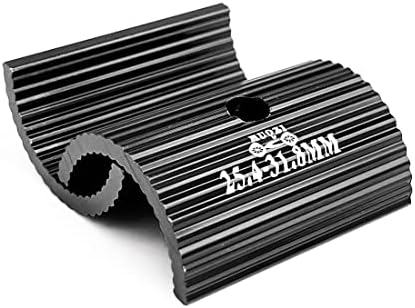 Saipe 1Pair Bike Handlebar Shim Bicycle Handlebar Stem Shim Handle Bar Adapter Reducer Aluminum Alloy Clamp Spacer Conversion Shims 25.4 to 31.8MM Cycling Parts Components