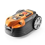 LawnMaster OcuMow® 18 Autocharging Vision Robot Lawn Mower with Charging Station. No Boundary Wire or App Needed. Robot Mower with Drop & Mow for Multiple Lawns. For Small to Large Lawns up to 800m2