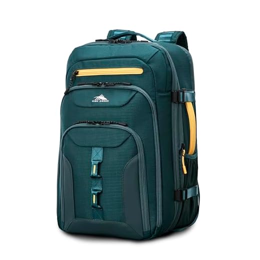 High Sierra Versatile Travel Backpack with Expansion