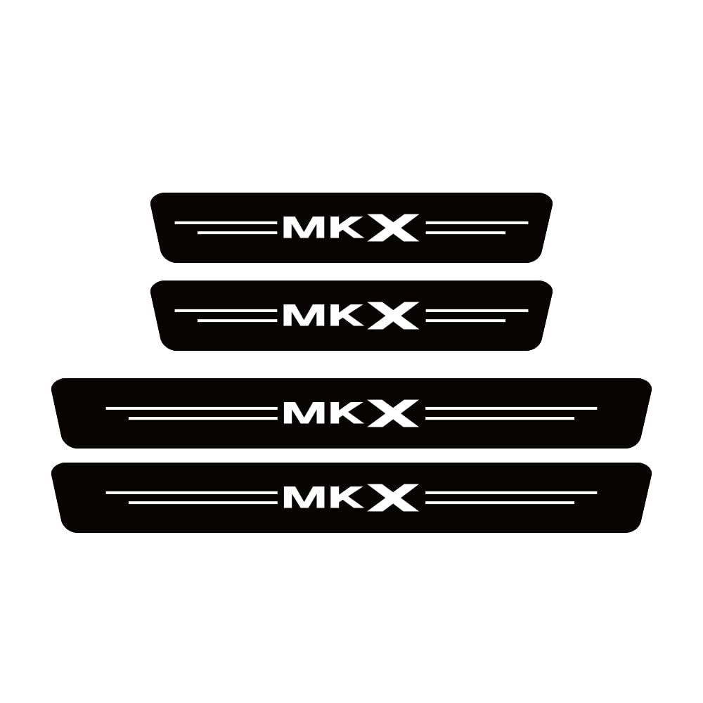 SDYAYFGE 4Pcs Kick Plates Car Door Sill Protector,for MKX