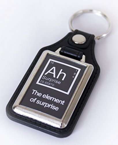 Honbeanify Unofficially Original Funny Science Chemistry Periodic Table Medallion Keyring Cover