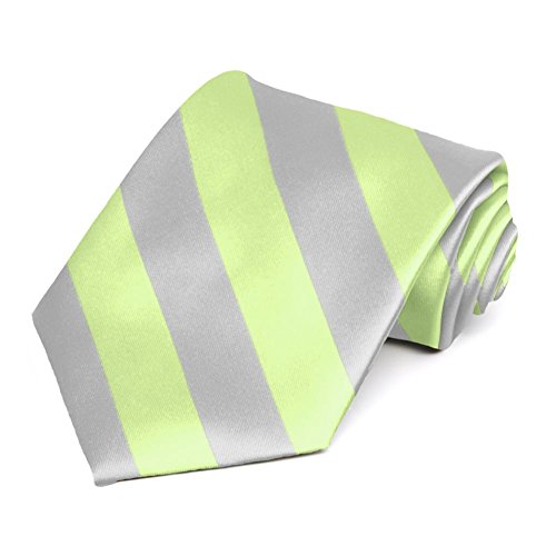 Image of tiemart Men's Striped Tie Standard Length