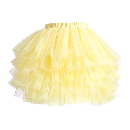 Image of Baby Girls' Tutu Skirt Toddler 6 Layered Tulle Tutus 1-8T