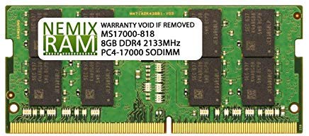 Supermicro mem-dr480l-cl02-so21 8 GB (1 x 8gb) ddr4 2133ipc4 17000 ) SODIMMRam