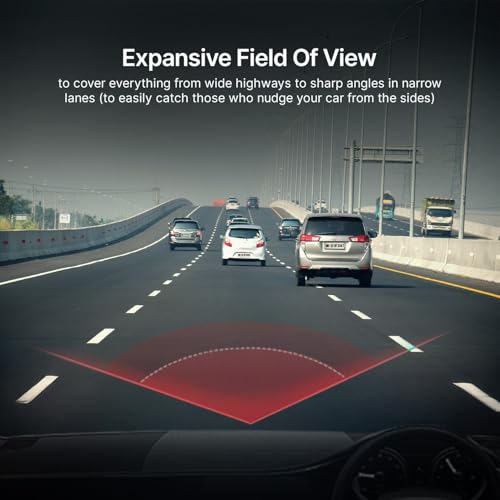 Image of Qubo Pro X DashCam (2026 Edition) | 2K Resolution FHD+ | Doubles up as in-Cabin Camera|NightPulse Vision | Wide FOV | Supercapacitor | Built in Wi-Fi, Mic | Up to 1TB Storage | Built for Indian Roads