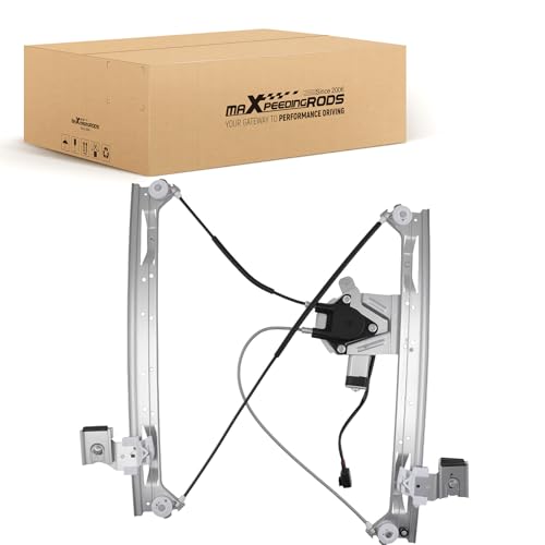 maXpeedingrods Front Right Passenger Side Window Regulator with Motor for Chevrolet Trailblazer GMC Envoy Buick Rainier Isuzu Ascender Saab 9-7x Oldsmobile Bravada 2002-2009 OE# 741-691