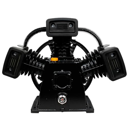 5 HP Replacement Air Compressor Pump Single Stage 3 Cylinder 22 CFM 140 PSI Max LPW6548