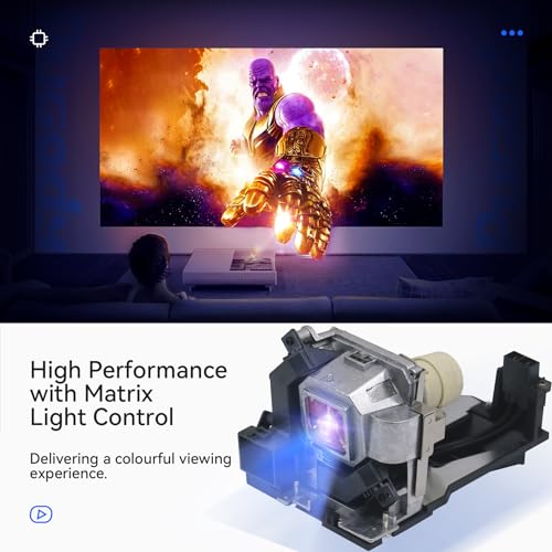 Image of A+ Quality NP28LP for NEC M322X M322W M323X M323W M302WS M303WS Replacement Projector Lamp Bulb with Housing