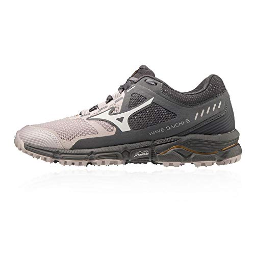 Mizuno Wave Daichi 5, Zapatillas de Running para Asfalto Mujer, Gris (Cloudburst/Ncloud/10135 C 46), 39 EU