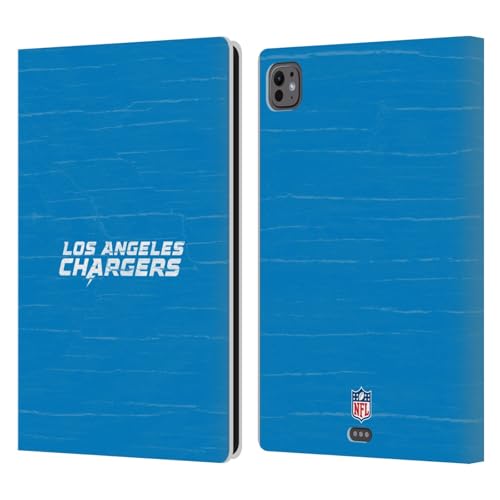 Protection iPad Pro 11 M4 M5 Étui Portefeuille Cuir NFL Chargers