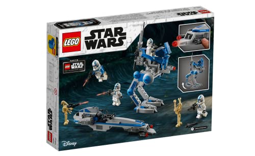 LEGO 75280 Star Wars 501st Legion Clone Troopers;Set for Action-Packed Battles (285 Pieces) – Ansicht 4