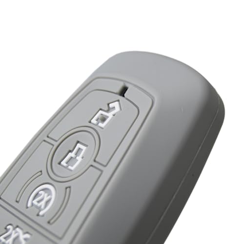 Image of Silicone Key Fob Cover for Ford F150 Mustang Explorer Expedition Escape Edge Bronco Transit Maverick and Lincoln Navigator Nautilus Aviator Corsair