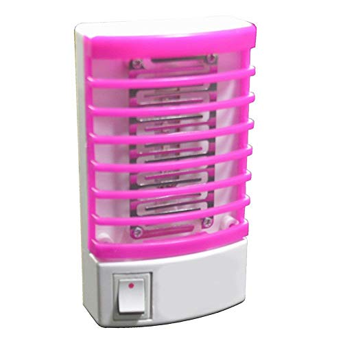 Mata mosquito inseto repelente lâmpada LED UV bivolt rosa CBRN04447