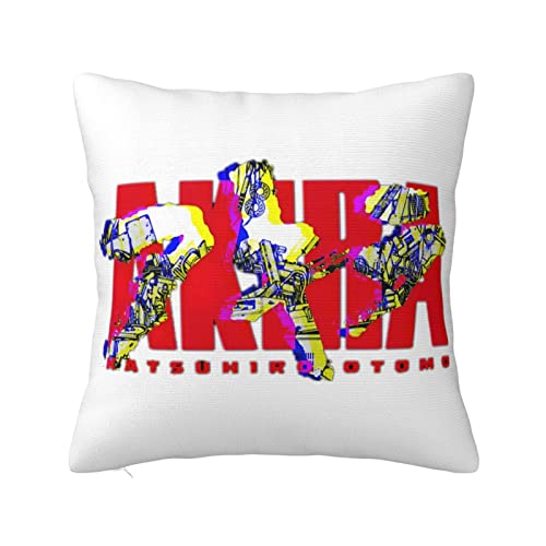AKIRAアキラ 枕カバー抱き枕カバーファッション 24"x24" 部屋装飾両面正方形の部屋プレゼント室内装飾ファミリーレストランの枕カバー