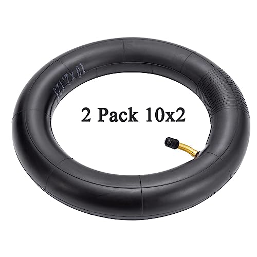 Image of 10x2 Inner Tubes -10'' x 1.95 /2.125 BPA /Latex Free Premium Quality Butyl Rubber Tire Tubes Compatible with Bike Schwinn Trike Roadster /Tricycle /BoB Revolution Motion Tire(2 Pack)