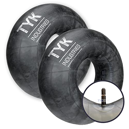 (2-Pack) TYK Industries 23x9.50-12 23x10.50-12 Inner Tube for Lawn Mower Tractor Tires Replacement Tube for Lawn Tractors Mowers Carts Power Equipment with TR13 Valve Stems