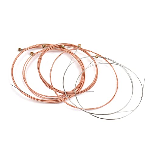 Btuty Cordes pour guitare acoustique 6 pièces, noyau en acier, alliage de cuivre et phosphore, cordes enroulées pour… - Les Beatles, Paul McCartney, John Lennon, RIngo Starr, George Harrison Btuty Cordes pour guitare acoustique 6 pièces, noyau en acier, alliage de cuivre et phosphore, cordes enroulées pour…