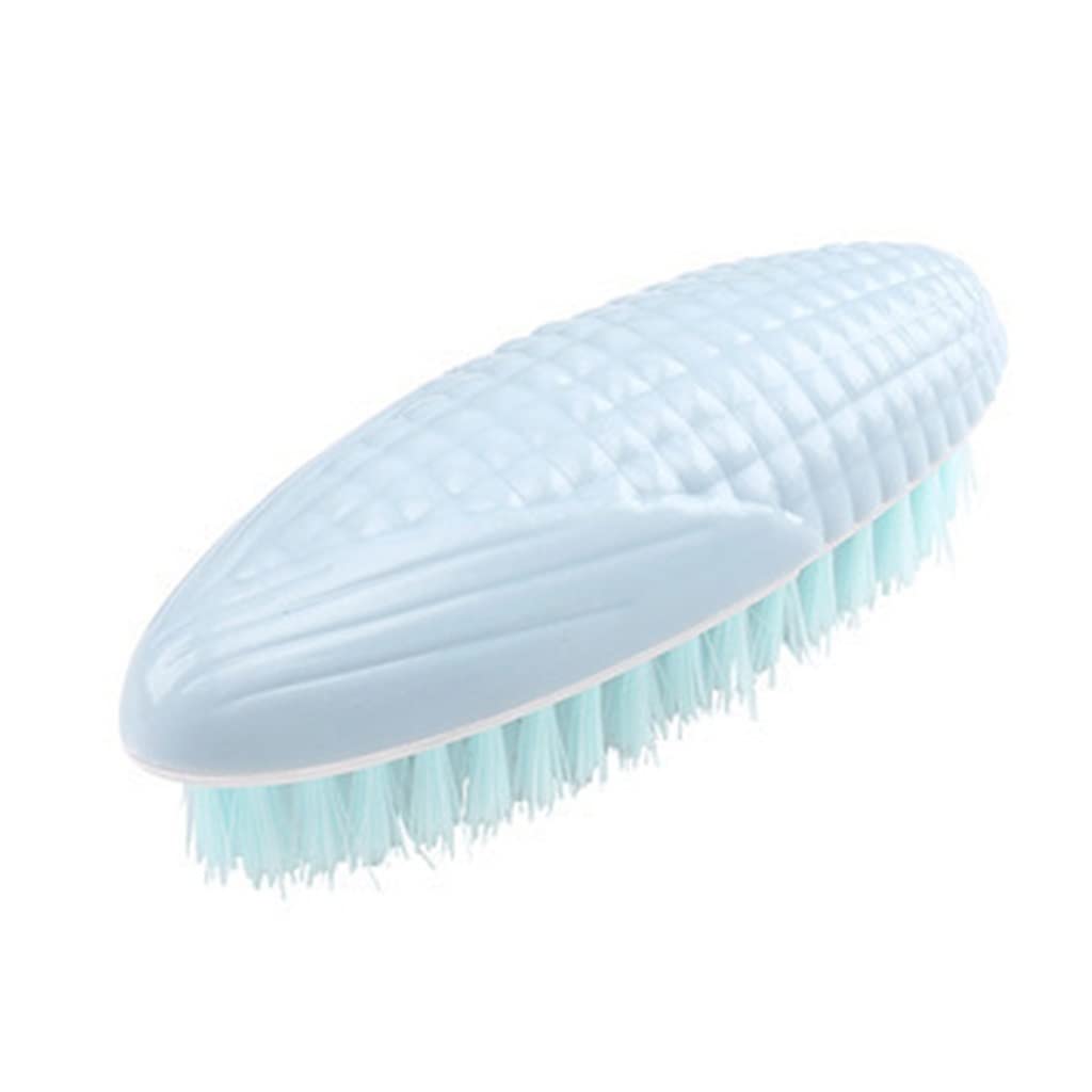 MQPALZKD Laundry Brush Soft Bristle Corn Shape Cleaning Shoe Washing Bathtub Tool