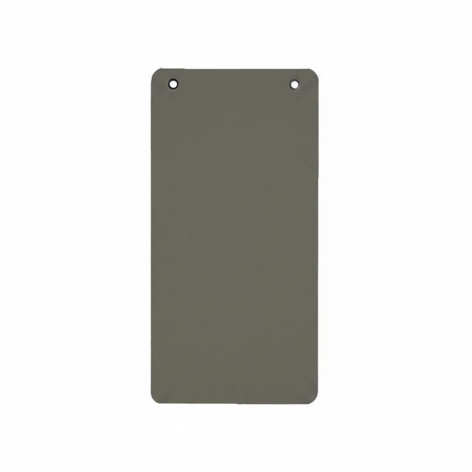 Textured High-Density PVC Mat Reinforced Eyelets Cushioned Exercise Mat Roll-up Training Pad Shock Absorbing, Dark Gray-image-31