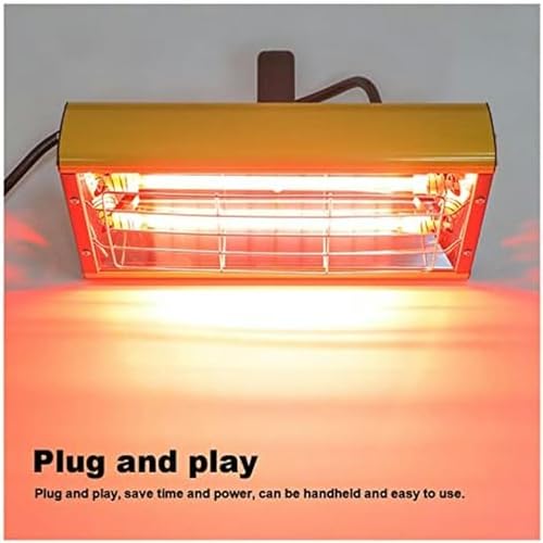 Lampe de polymérisation de peinture infrarouge 2000W chauffage cabine - 5