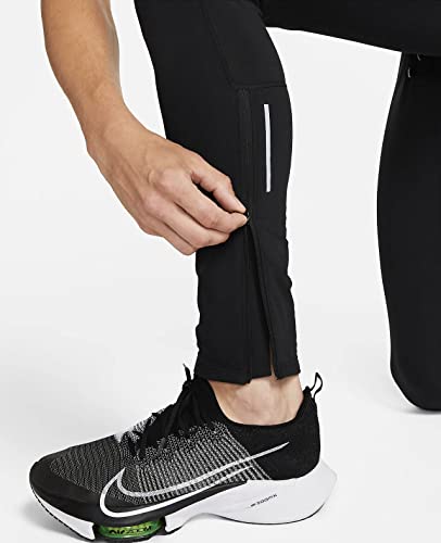 Nike Mens Repel Challenger Running Tights Mens Black Running Pants - Large #TOP3