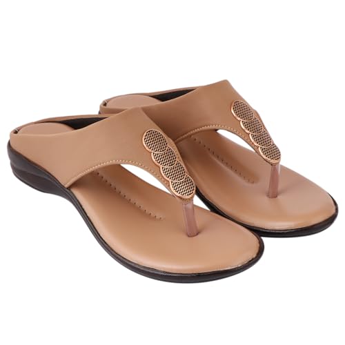 Image of Women's Fashion Sandal | Faux Leather, Comfortable & Stylish Wedges | Ideal for Casual & Formal