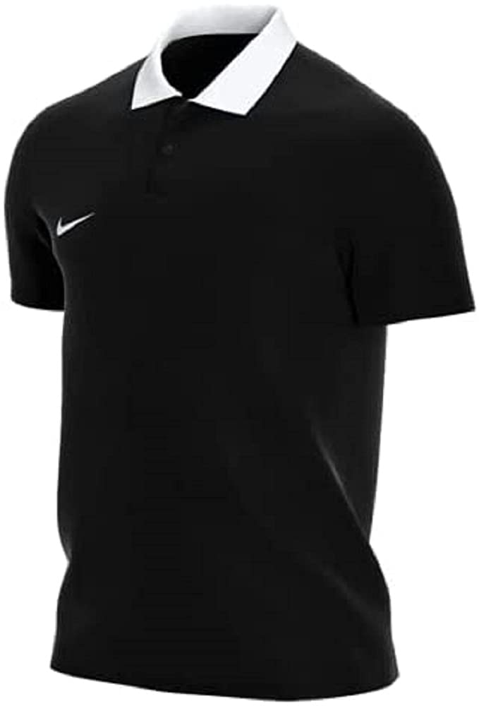 Nike CW6935 Y NK DF PARK20 Polo SS Polo Shirt Unisex-Child Black/White/White M