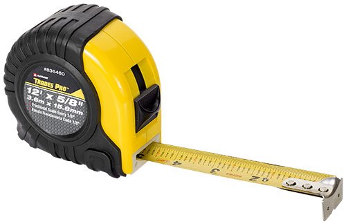 Cinta Métrica 12' x 5/8" Fractionier Tape miniatura 1
