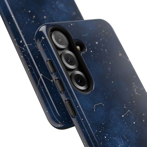 Coque Samsung S25 Plus rigide brillante constellation finition premium