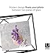 Umbra Prisma Picture Frame, 4x6 Metal Photo Display for Desk or Wall, 4