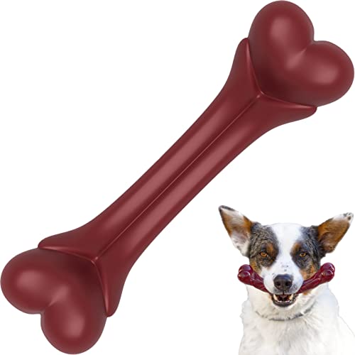 Ergo Chew - Ergonomic Dog Chew Toy with Calming Effect - Large Dog Chew Bones for Aggressive Chewers - Dog Chew Toys for Large Dogs Over 40 Pounds - Nylon Bones for Dogs